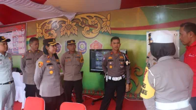 Dalam Rangka Pengamanan Nataru, Tim Supervisi Polda Riau Kunjungi Polres Dumai