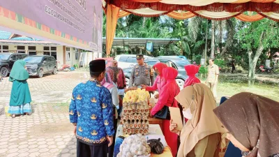 Polres Dumai dan Polsek Jajaran Himbau Warga Jaga Kondusifitas Jelang Pemilu 2024