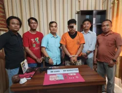 Edarkan Sabu di Simalinyang, BE Tak Berkutik Saat Diringkus Polisi