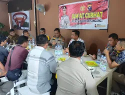 Polres Kuansing Gelar Jumat Curhat Bersama Persatuan Batak Kuansing (PBK) Sebagai Upaya Cooling System Jelang Pemilu 2024