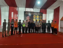 Laksanakan Patroli, Satgas Tindak Subsatgas PRC Brimobda Riau Sambangi Pos Pengaman Ops Lilin-LK 2023