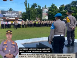 Kapolres Kampar Tegaskan Netralitas Polri Dalam Pemilu 2024