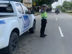 Antisipasi Laka Lantas, Balap Liar dan C3, Satlantas Polres Kuansing Gelar Patroli Sore