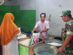 Babinsa Kresek Cek Kebutuhan Pokok, Harga Cabai Rawit Merah Tinggi