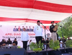 Apel Siaga Bawaslu Se-Sultra, Pj Gubernur : Awasi Kampanye Pemilu Dengan Baik