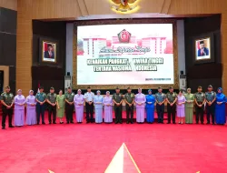 Panglima TNI Pimpin Laporan Korps Kenaikan Pangkat 37 Perwira Tinggi TNI