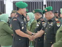 Dandim 0509 Gelar Acara Laporan Korps Serah Terima Jabatan Perwira, dan Pelepasan Perwira