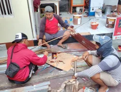 Wujudkan situasi kondusif, Rutan Bangil Lakukan Perbaikan Bangunan dan Pemeliharaan Fasilitas Sarana Prasarana Kantor