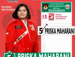 Maju Calon DPRD Kota Bekasi  Dapil IV Lewat PSI, Priska  Bertekad Perjuangkan Nasib Guru