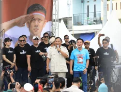 Hadiri Acara Masak Besar Youtuber Bobon dan Relawan Kopra, Prabowo: Saya Penuhi Janji ke Bobon