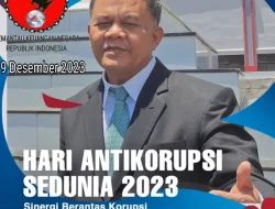 Hari Anti Korupsi Sedunia 9 Desember 2023, di Tandai dengan Rakyat PKN Berkabung