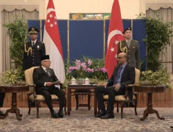 Bertemu Presiden Singapura, Wapres Ajak Pererat Kerja Sama Kedua Negara