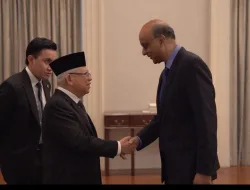 Momen Presiden Singapura Tanya Wapres Tentang Kondisi Politik Indonesia Jelang Pemilu 2024
