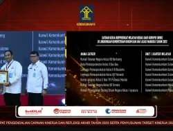 Ajang Bergengsi,Rutan Ternate Kemenkumham Malut Sabet Penghargaan WBK 2023