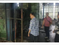 Diduga Ledakan Berasal dari Mesin Setting Yang Sudah Over Head PT Khaptex Pihak Kepolisian Lakukan Penyelidikan