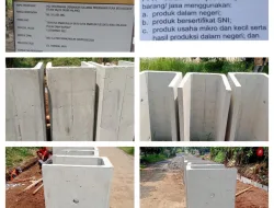 Penggunaan Beton Pracetak DidugaTidak Sesuai dengan Ketentuan Perpres RI No.12 Tahun 2021