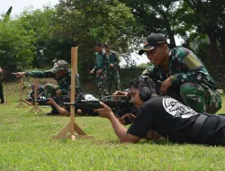 Asah kemampuan Menembak, Rutan Bangil bekerja sama dengan Yonkav 8 Pasuruan