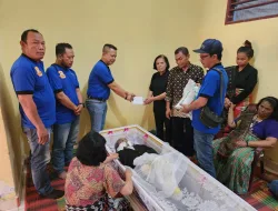 Wartawan TV One dan Analisa Meninggal, Ketua Pewarta Melayat Sekaligus Berikan Bantuan