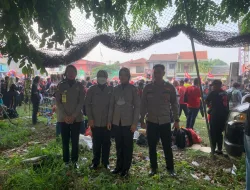 Polres Bogor Laksanakan Pengamanan Kampanye Pemilu 2023 2024 Di Wilayah Kabupaten Bogor Dalam Giat Operasi Mantab Brata Dalam Menjaga Kondusifitas