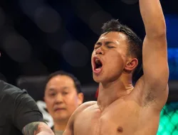 Prajurit Yonarhanud 1/PBC Divif 1 Kostrad Menggemparkan The Octagon MMA Cage Warrior 165 San Diego, USA