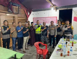 Libur Akhir Pekan, Kapolres Pelalawan Beserta Perwira Pantau Situasi Kamtibmas di Pusat Keramaian