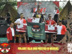 Prajurit Raja Raih Juara di Merauke
