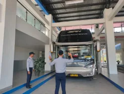 JELANG ANGKUTAN NATARU DITJEN HUBDAT _RAMP CHECK_ BUS AKAP DAN PARIWISATA