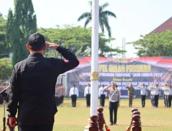 Polres Bogor Jelang Operasi Lilin Lodaya 2023-2024 Laksanakan Upacara Gelar Pasukan Bersama Forkompinda Kabupaten Bogor