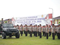Lantik 300 Bintara Lulusan SPN Pekanbaru, Kapolda Riau Irjen Iqbal: Lindungi Masyarakat Sepenuh Jiwa Raga