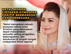 Novita Wijayanti: Natal Momen Ciptakan Atmosfer Positif Berbangsa dan Bernegara