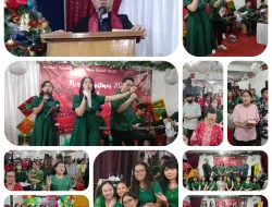 Sukacita Perayaan Ibadah Natal GPIAI Filadelfia meskipun kota Bogor di Guyur Hujan Sejak Sore
