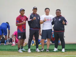 Dukung Pengembangan Sepak Bola, Legislator Gerindra Moreno Dampingi Arema U-17 di Turnamen Nusantara Open 2023