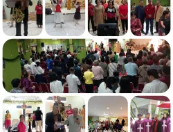 Ibadah Natal Dan Sakramen Baptisan GBI Batu Penjuru Berjalan dengan Baik