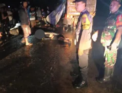 Penanganan Kecelakaan Lalu Lintas Dilakukan Pihak Kepolisian Polsek Rumpin Akibatkan Salah Satu Korban Meninggal Dunia