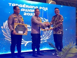 Selamat! Dua Kapolsek Diberi Penghargaan Lewat Tangerangpos Award 2023