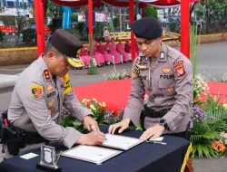 Kapolda Metro Jaya Pimpin Upacara Serah Terima Jabatan Karoops, Karolog, Dirintelkam, Dirreskrimum dan Dirpamobvit
