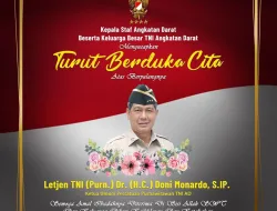 Letjen TNI (Purn) Doni Monardo Tutup Usia, IMO-Indonesia: Selamat Jalan Panglima Perang COVID-19