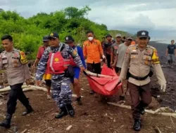 Pos TNI AL Muntai dan Tim SAR Gabungan Berhasil Temukan Jenazah Orang Jatuh di Laut
