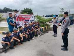AKP Dafris SH MH: Personel Polsek KSKP Dumai Rutin Sampaikan Pesan Kamtibmas