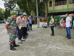 Satgas Preemtif Ops Lilin-LK 2023 Laksanakan Pengamanan di beberapa Gereja dan Pusat Keramaian