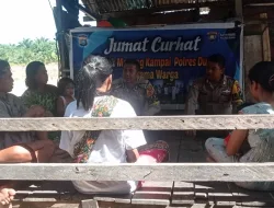 Polsek Medang Kampai Gelar Jumat Curhat di Komplek Perumahan PT Cipto
