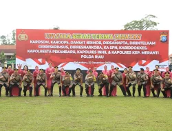 Polda Riau Gelar Sertijab Para PJU, Kapolda Riau : Welcome to the winning team