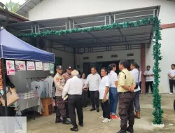 Pererat Silaturahmi Dengan Masyarakat, Polsek Sungai Sembilan Gelar Minggu Kasih di Gereja Bethel Indonesia