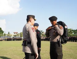 Polda Riau Gelar Apel Kesiapan Pengamanan TPS Pemilu 2024