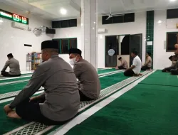 Dalam Rangka Cooling System Menjelang Pemilu 2024, Polres Dumai dan Polsek Jajarannya Rutin Melaksanakan Subuh Education