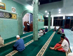Satresnarkoba Polres Dumai Gelar Sholat Subuh Berjamaah Keliling