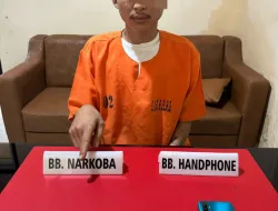Edarkan Sabu, Polisi Tangkap Warga Desa Pulau Gadang
