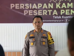 Kapolres Kuansing Hadiri Rapat Koordinasi Persiapan Kampanye Rapat Umum Peserta Pemilu Tahun 2024