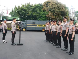 Kapolres Bogor Lantik Personil Polres Bogor  Melalui Upacara Korps Rapot Kenaikan Pangkat TMT 01 Januari 2024