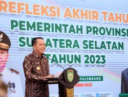 Pemprov Sumsel Berhasil Kendalikan Inflasi Tetap Terjaga  Hingga Akhir Tahun 2023